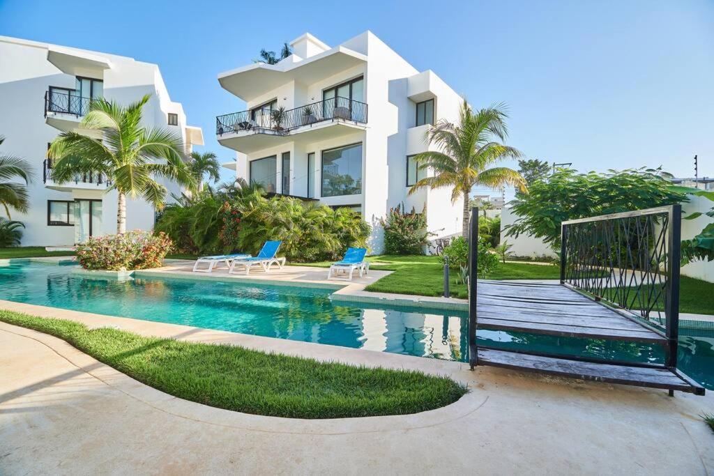 Апартаменты Neem 14 1Br Bohogem In The Heart Of Тулум Экстерьер фото