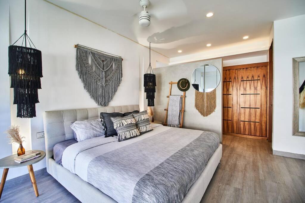 Апартаменты Neem 14 1Br Bohogem In The Heart Of Тулум Экстерьер фото